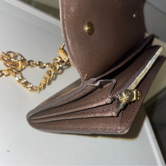 Louis Vuitton damier ebene brown wallet woc - Picture 5 of 16